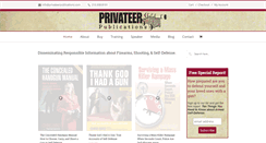 Desktop Screenshot of privateerpublications.com
