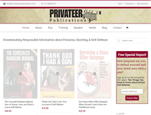 Tablet Screenshot of privateerpublications.com